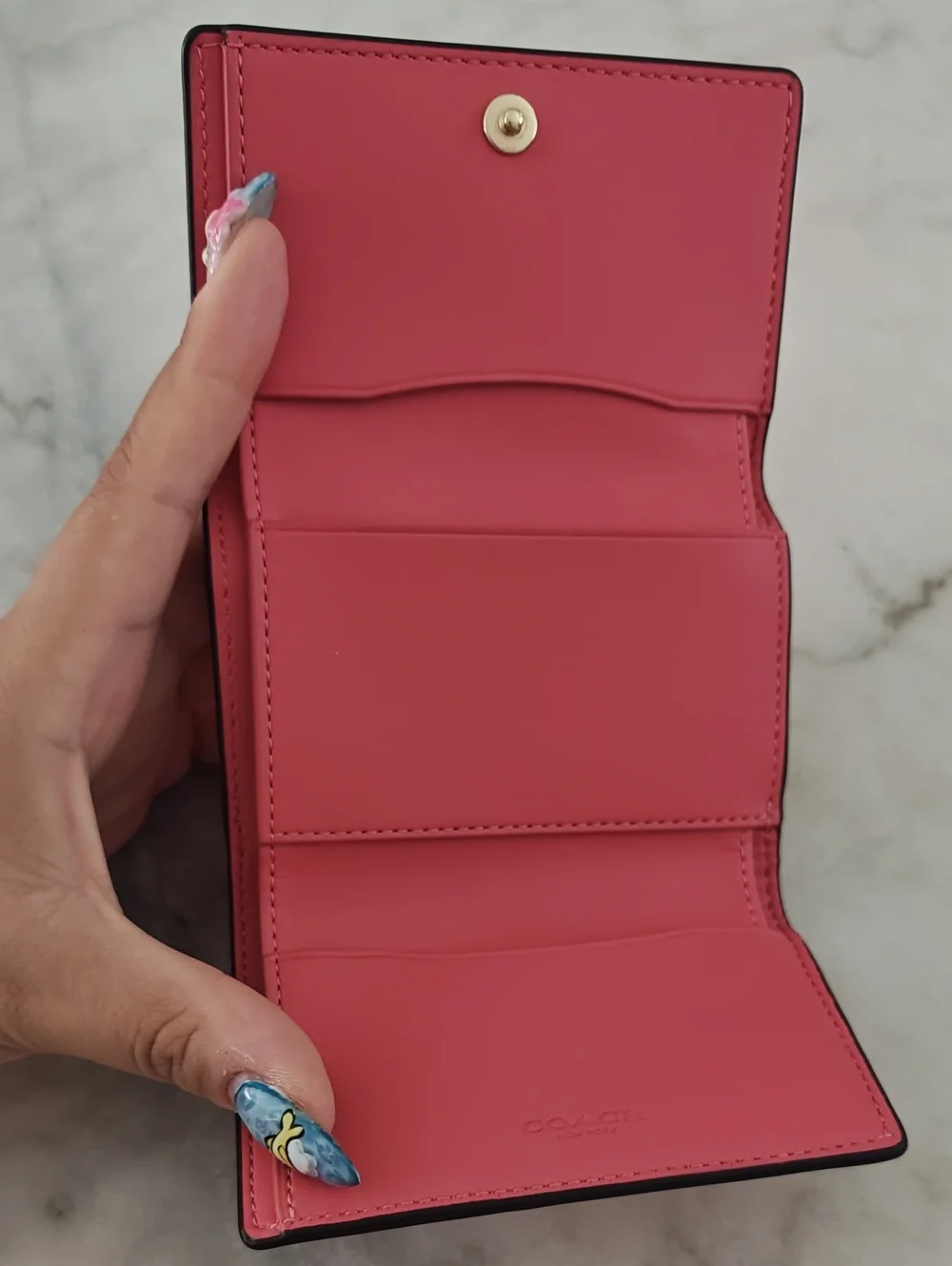 Coach Micro Wallet, Beautiful Red Color For The Summer! - NWOT